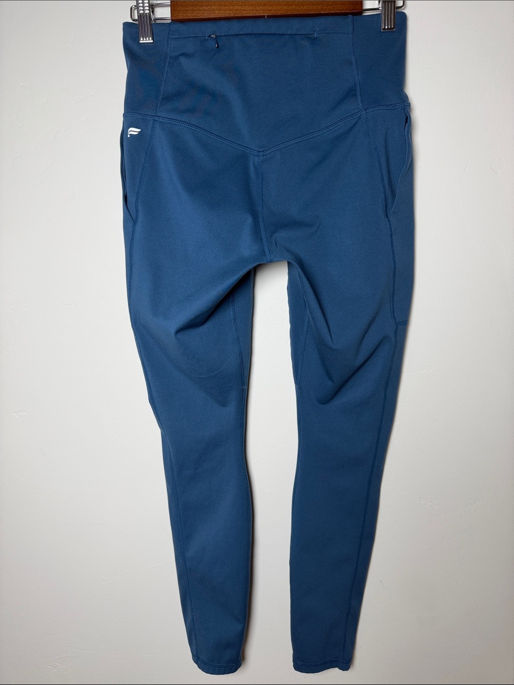 Fabletics Trinity Motion365 HW Utility Leggings Teal High-Waist midnight blue L - Picture 4 of 4